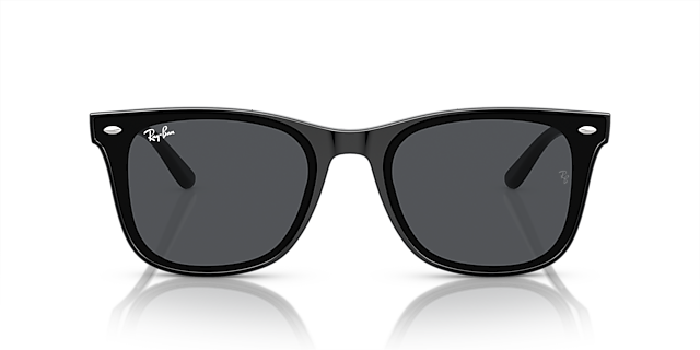 RB4420 Zwart KunststofSunglass Frames van B24, Vooraanzicht