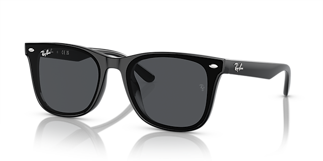 RB4420 Zwart KunststofSunglass Frames van B24, Hoekweergave