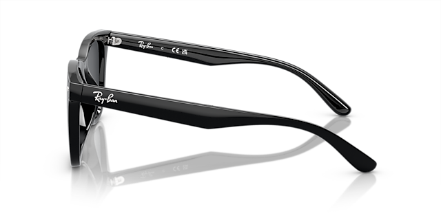 RB4420 Zwart KunststofSunglass Frames van B24, Zijaanzicht