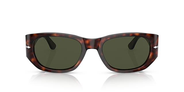 PO3307S Havana AcetatSunglass Frames von B24, Vorderansicht