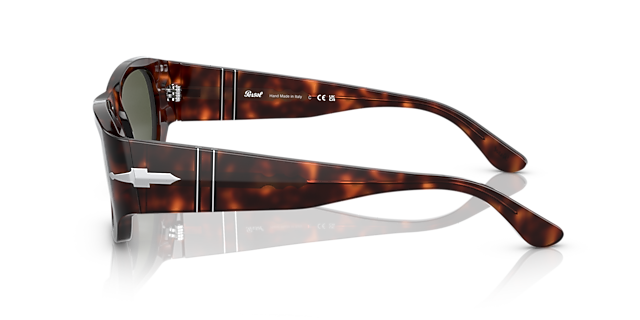 PO3307S Havana AcetatSunglass Frames von B24, Seitenansicht