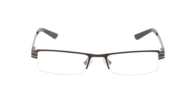 Kali Grau MetallEyeglass Frames von B24, Vorderansicht