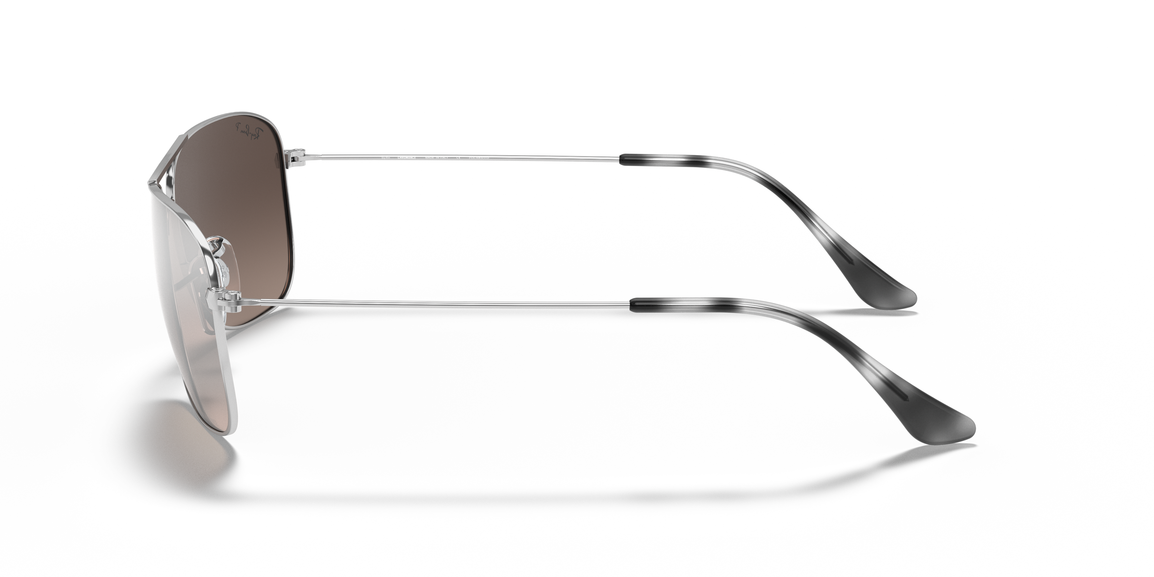 RB3543 Zilver MetaalSunglass Frames van B24, Zijaanzicht