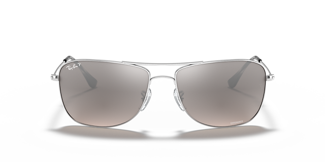 RB3543 Zilver MetaalSunglass Frames van B24, Vooraanzicht