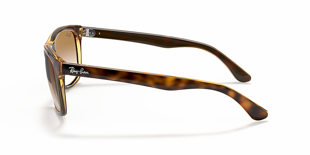 RB4181 Licht Havana KunststofSunglass Frames van B24, Zijaanzicht