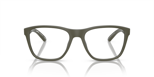 AN7241U Military Green KunststoffEyeglass Frames von B24, Vorderansicht