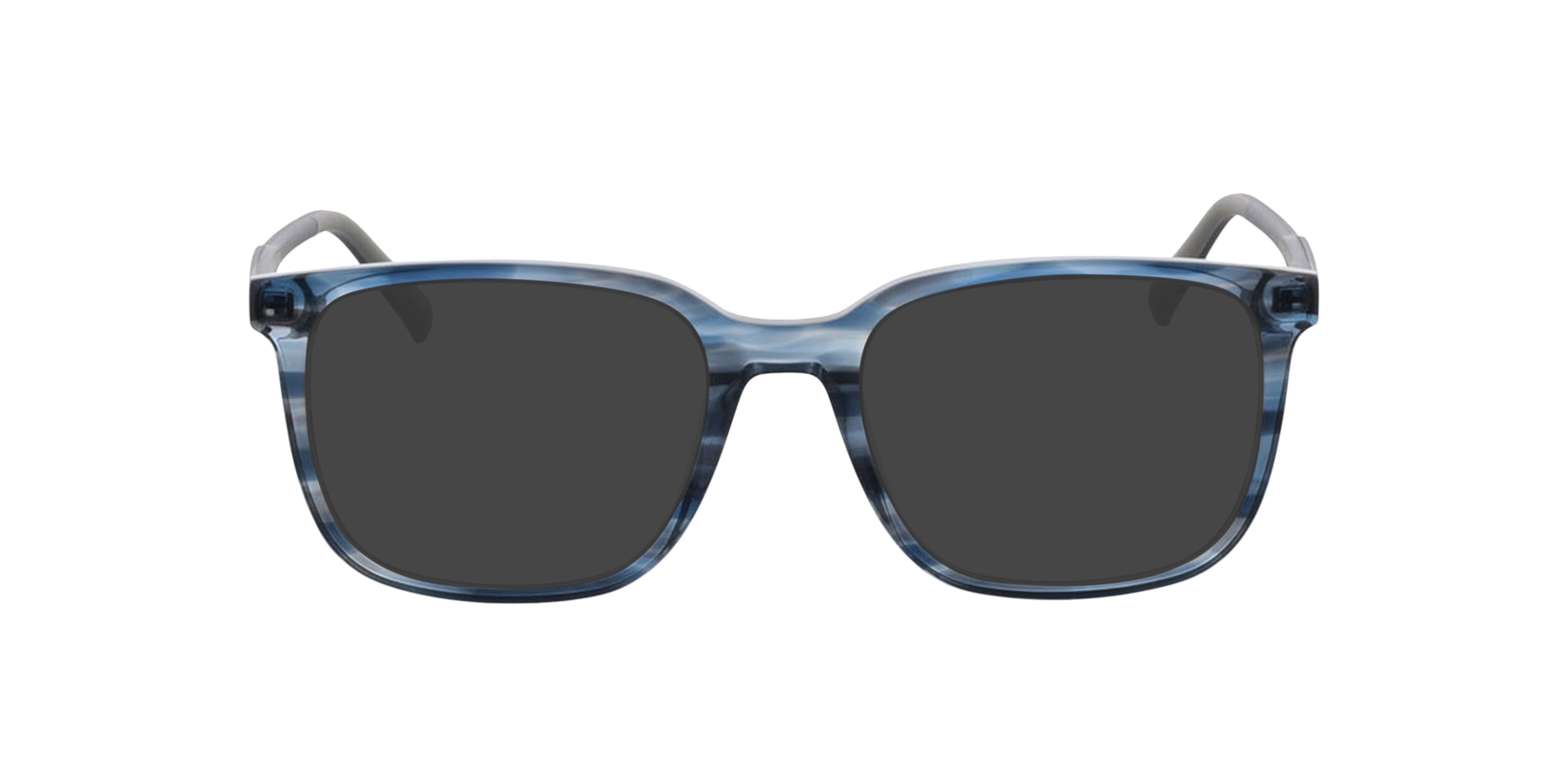 Phoenix Blauw Hoorn AcetaatEyeglass Frames van B24, met getinte lenzen