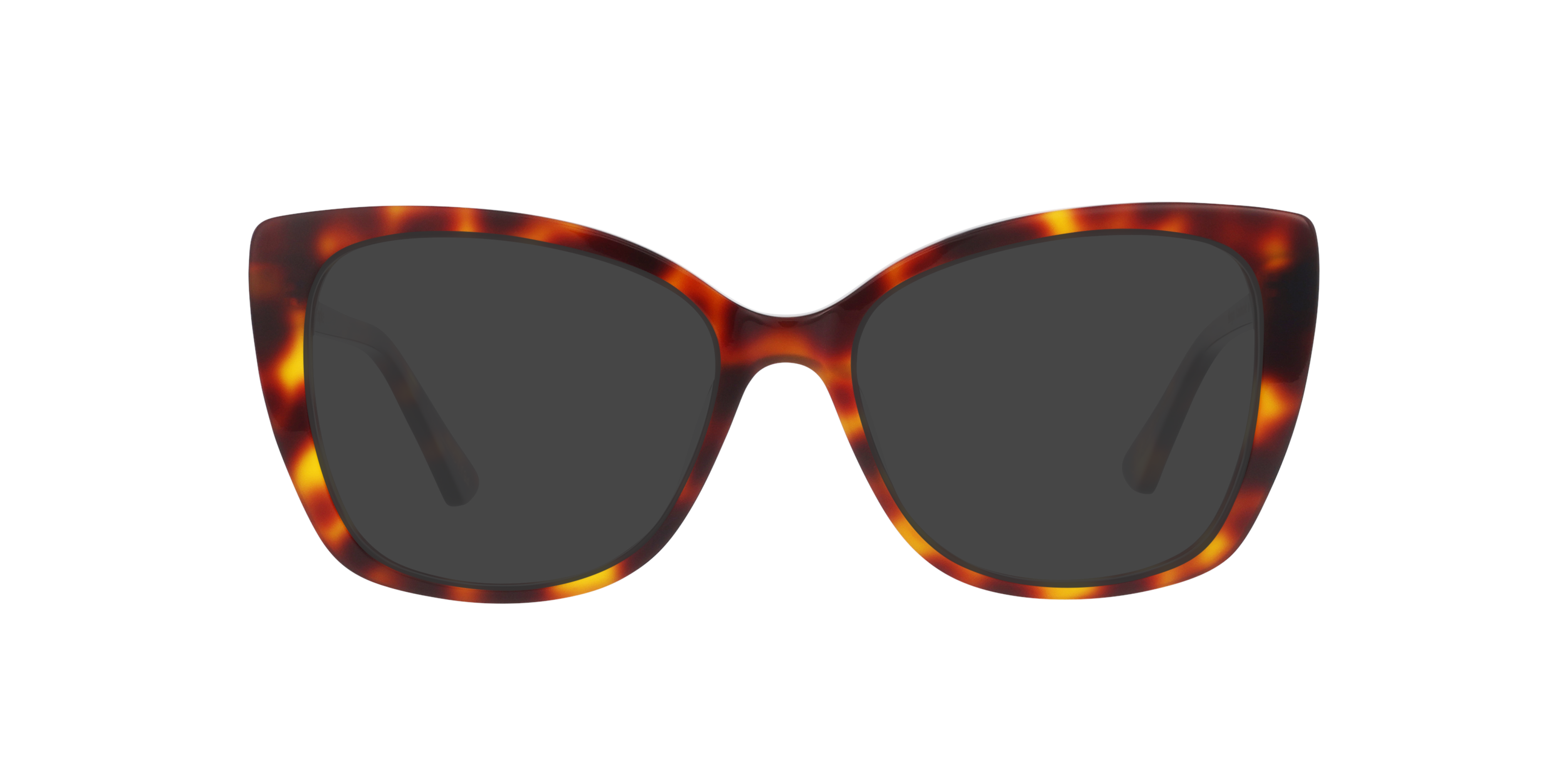 Megan CT Havana Cigars AcetatEyeglass Frames von B24, mit getönten Gläsern