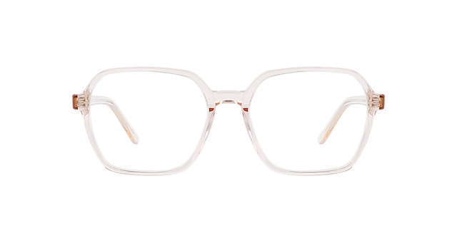 Dallas CT Crystal Peach AcetatEyeglass Frames von B24, Vorderansicht