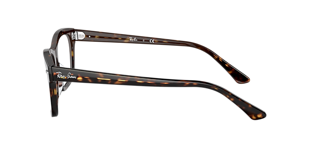 RB5383 Havana AcetaatEyeglass Frames van B24, Zijaanzicht