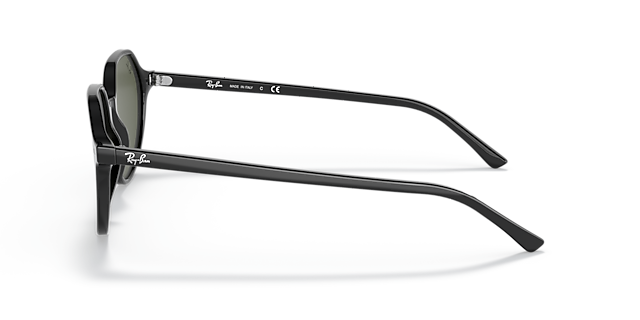 RB2195 Zwart AcetaatSunglass Frames van B24, Zijaanzicht