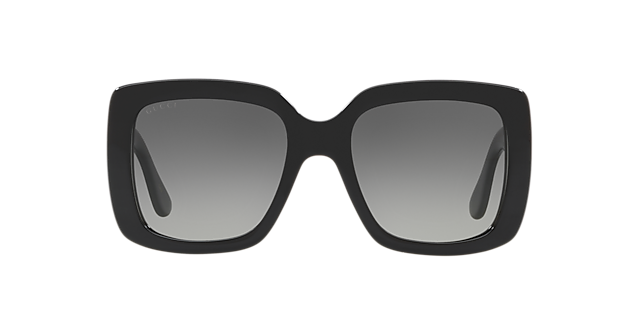 GG0141SN Schwarz AcetatSunglass Frames von B24, Vorderansicht