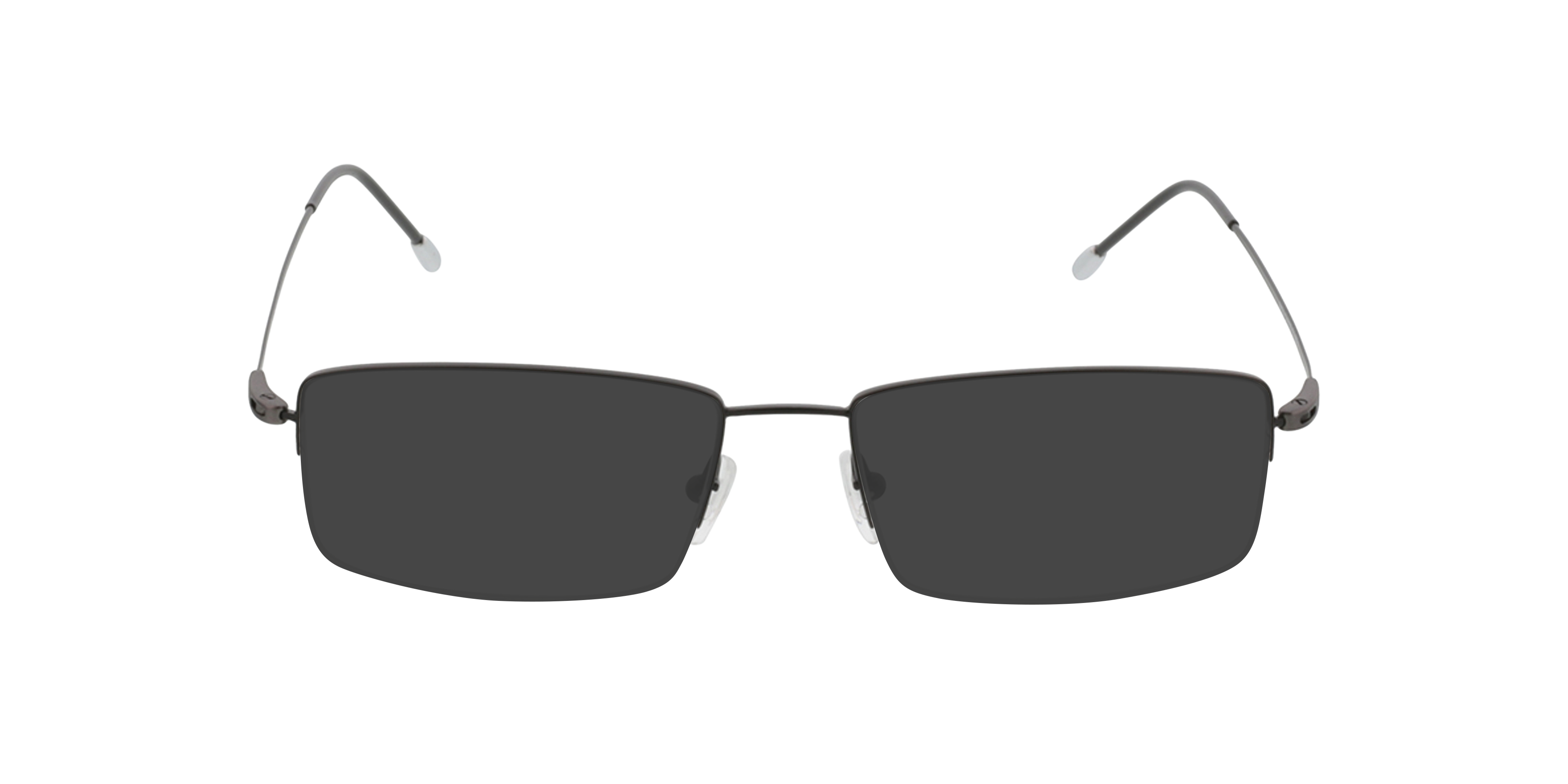 Kassel Schwarz MetallEyeglass Frames von B24, mit getönten Gläsern