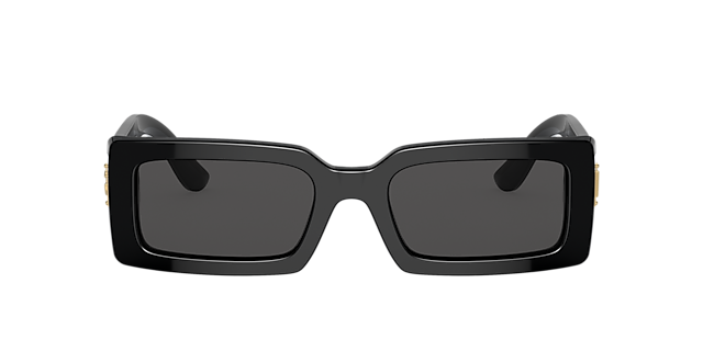 DG4416 Zwart AcetaatSunglass Frames van B24, met getinte lenzen