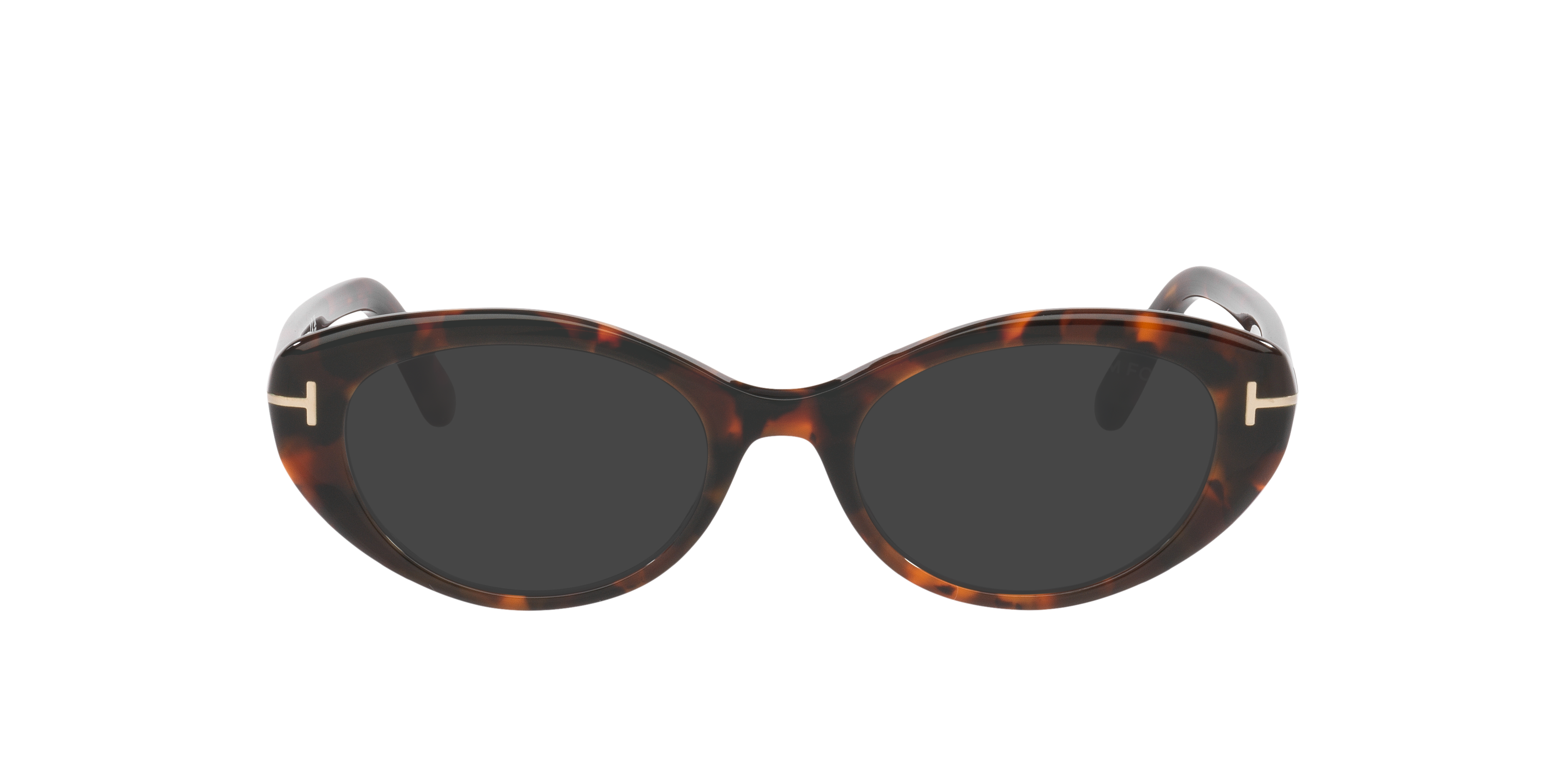 FT6092-B Tortoise AcetaatEyeglass Frames van B24, met getinte lenzen