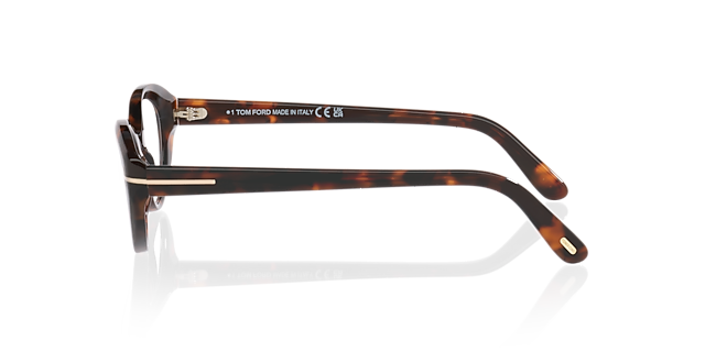 FT6092-B Tortoise AcetaatEyeglass Frames van B24, Zijaanzicht