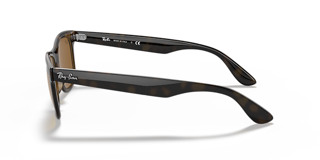 RB4640 Licht Havana KunststofSunglass Frames van B24, Zijaanzicht