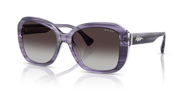 RA5321U Milky Purple Light Purple AcetatSunglass Frames von B24, Dreiviertelansicht