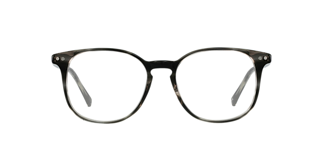 BARRON Striped Gainsboro AcetaatEyeglass Frames van B24, Vooraanzicht