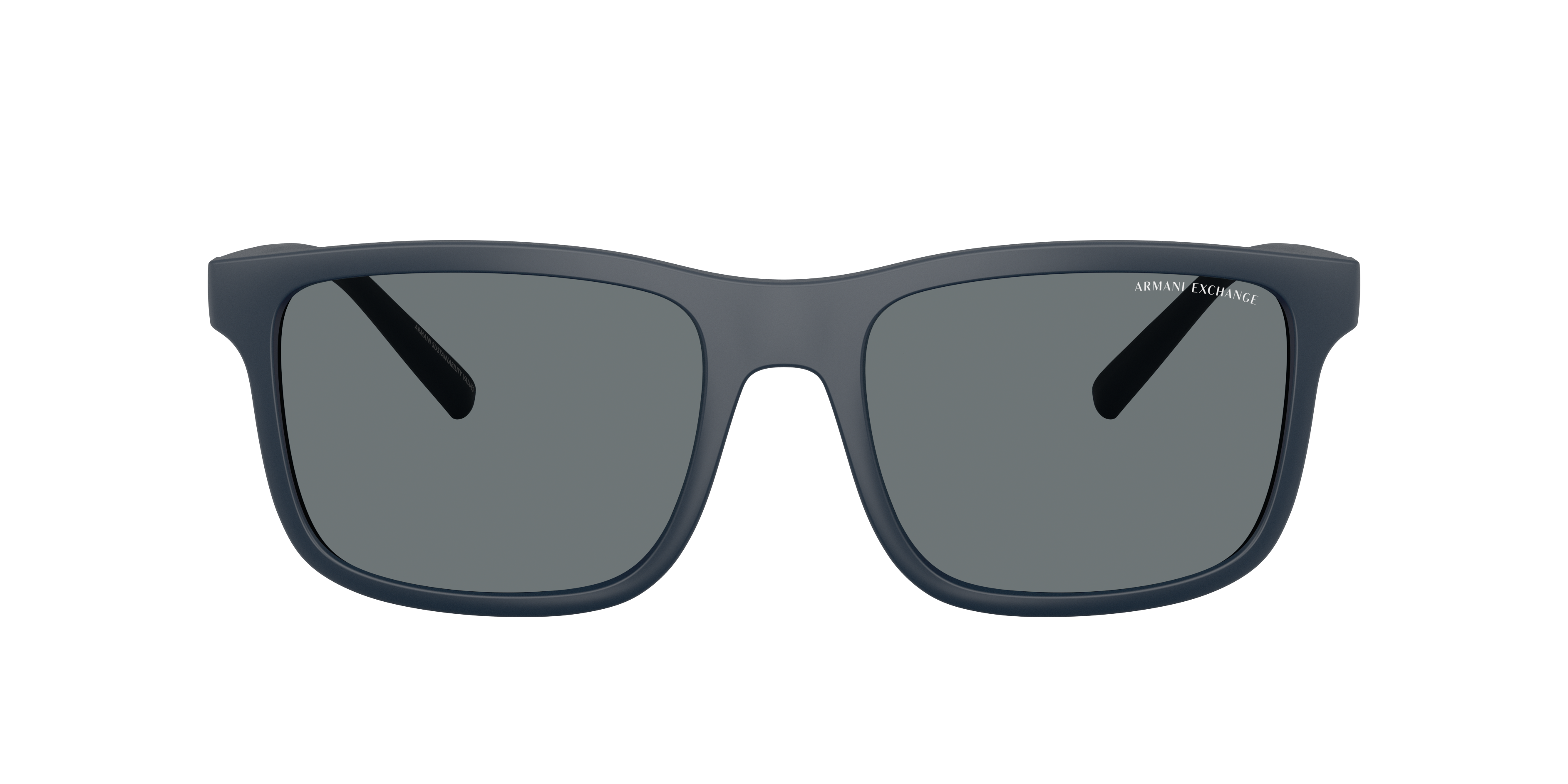 AX4145S Marineblau matt KunststoffSunglass Frames von B24, mit getönten Gläsern