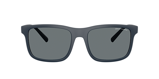 AX4145S Marineblau matt KunststoffSunglass Frames von B24, mit getönten Gläsern