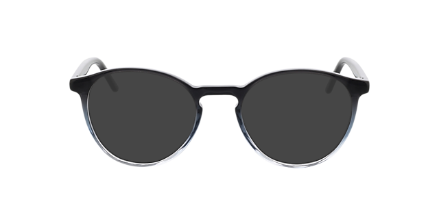 June Gradiënt zwart kristal & zwart AcetaatEyeglass Frames van B24, met getinte lenzen