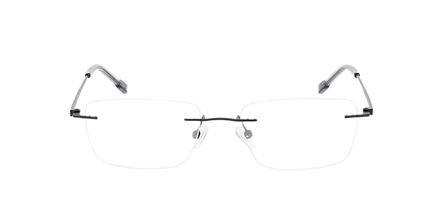 Freetown Mat gunmetal MetaalEyeglass Frames van B24, Vooraanzicht