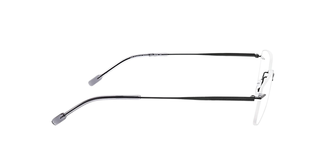 Freetown Mat gunmetal MetaalEyeglass Frames van B24, Zijaanzicht