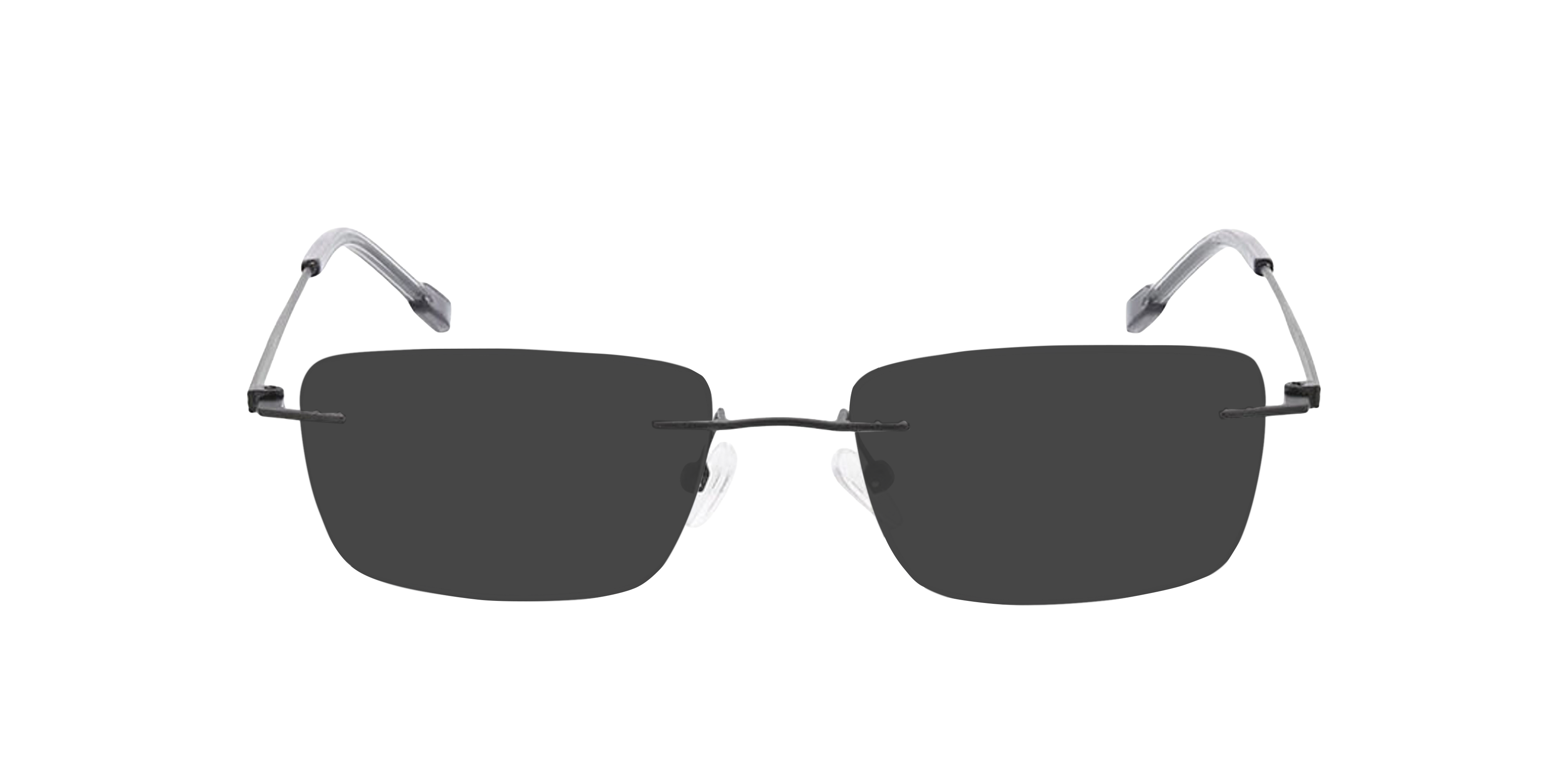 Freetown Matt Gun MetallEyeglass Frames von B24, mit getönten Gläsern