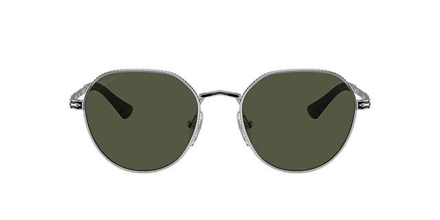 PO2486S Silber MetallSunglass Frames von B24, mit getönten Gläsern