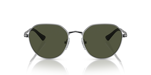 PO2486S Silber MetallSunglass Frames von B24, Vorderansicht