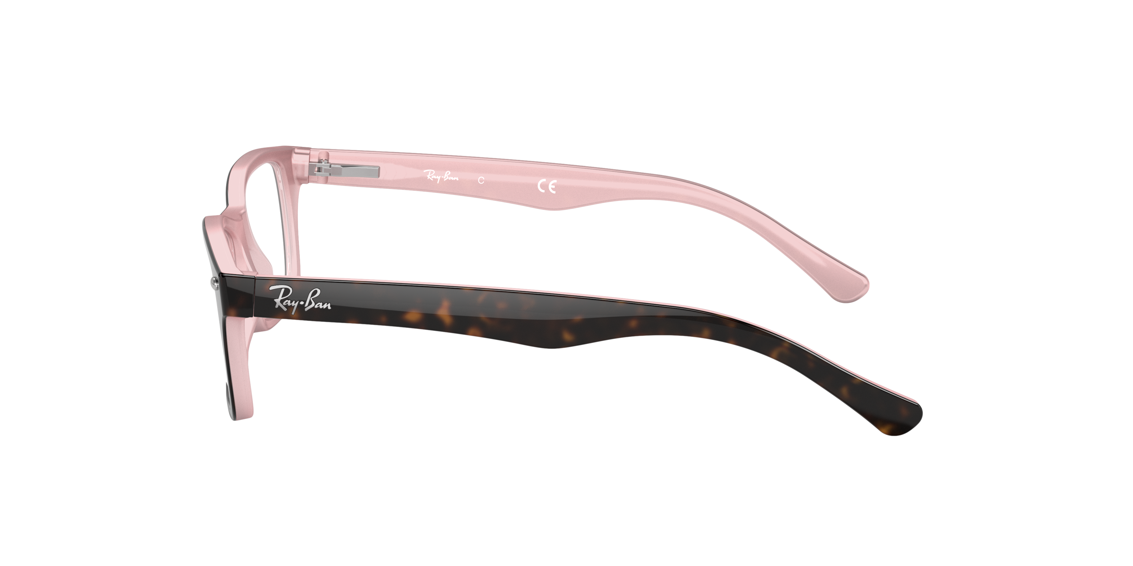 RB1531 Havana AcetatEyeglass Frames von B24, Seitenansicht