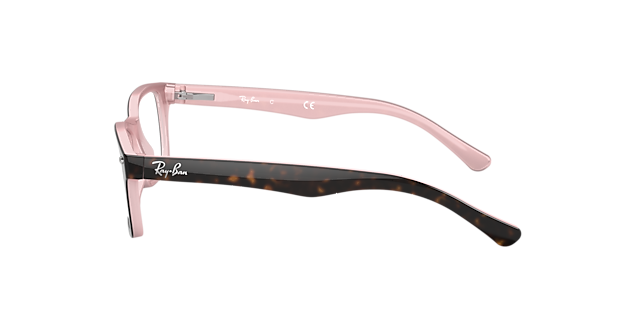 RB1531 Havana AcetatEyeglass Frames von B24, Seitenansicht