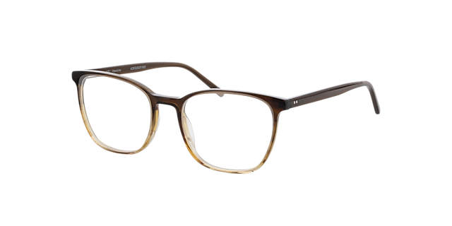 Hawkins Gradient Brown Horn & Brown AcetatEyeglass Frames von B24, Dreiviertelansicht
