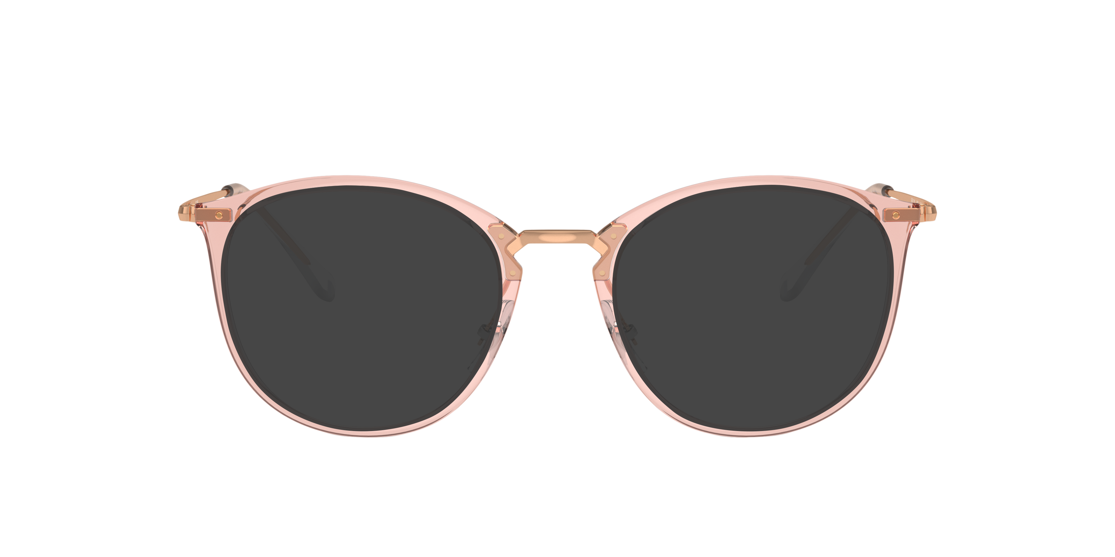 RB7140 Pink transparent KunststoffEyeglass Frames von B24, mit getönten Gläsern