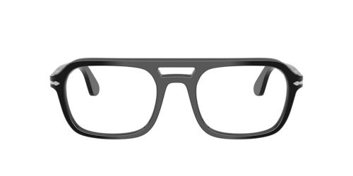 Persol - PO3394V, Schwarz/Black/Terra Di Siena, Größe: Large