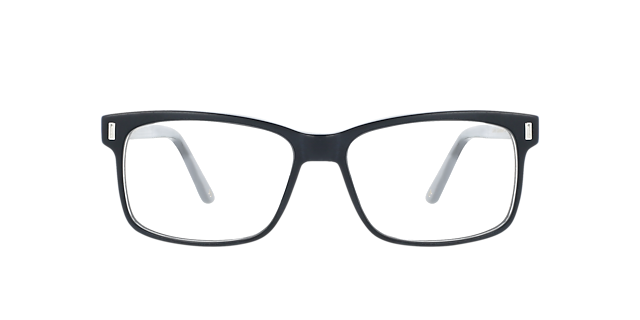 Calvin Schwarz AcetatEyeglass Frames von B24, Vorderansicht