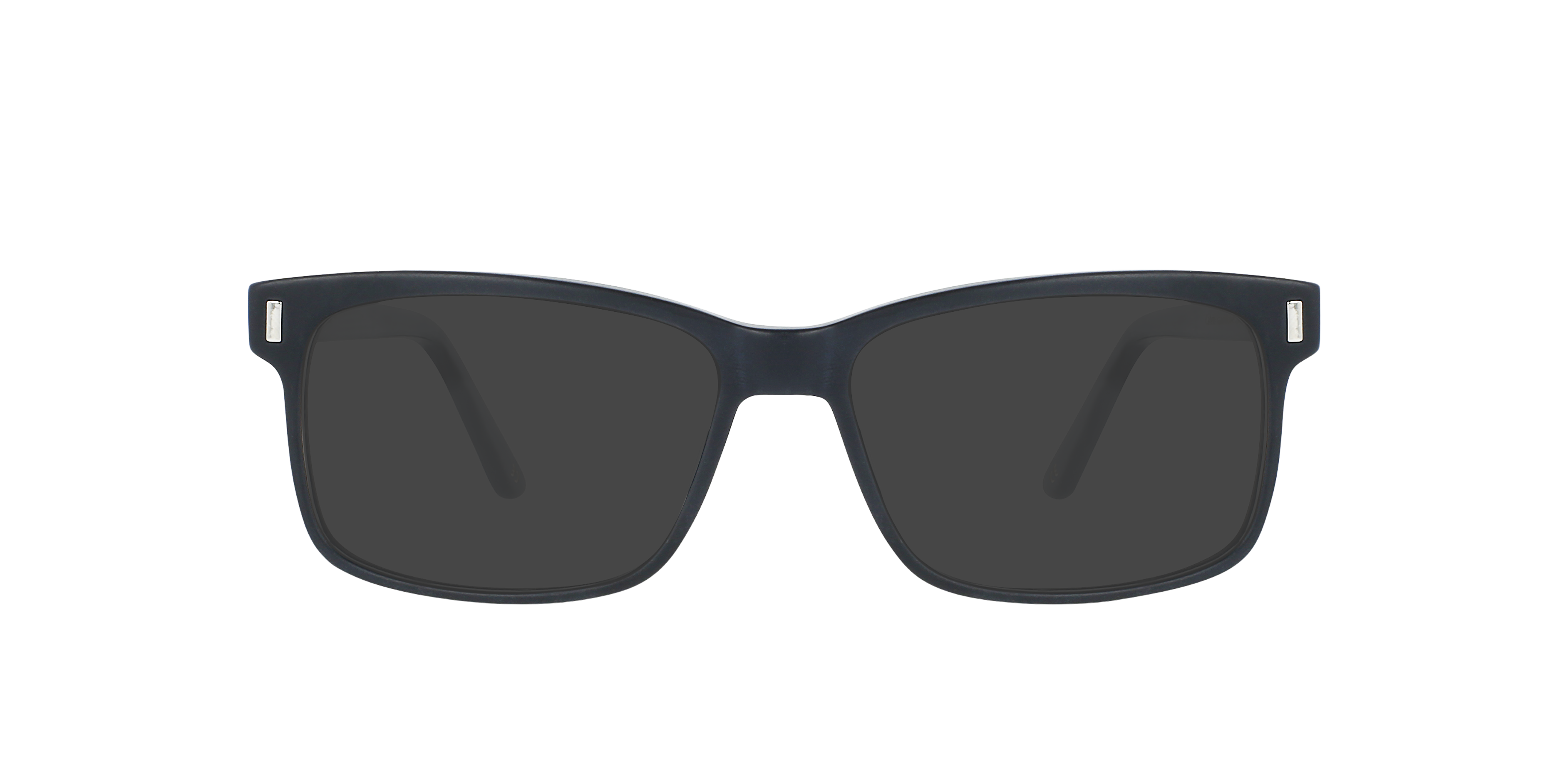 Calvin Zwart AcetaatEyeglass Frames van B24, met getinte lenzen