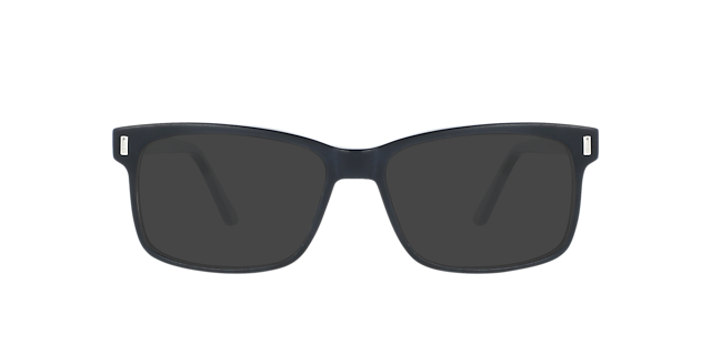 Calvin Schwarz AcetatEyeglass Frames von B24, mit getönten Gläsern