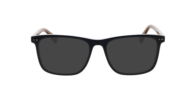 CHICAGO Drielaags grijs  &  bruin  &  oranje AcetaatEyeglass Frames van B24, met getinte lenzen