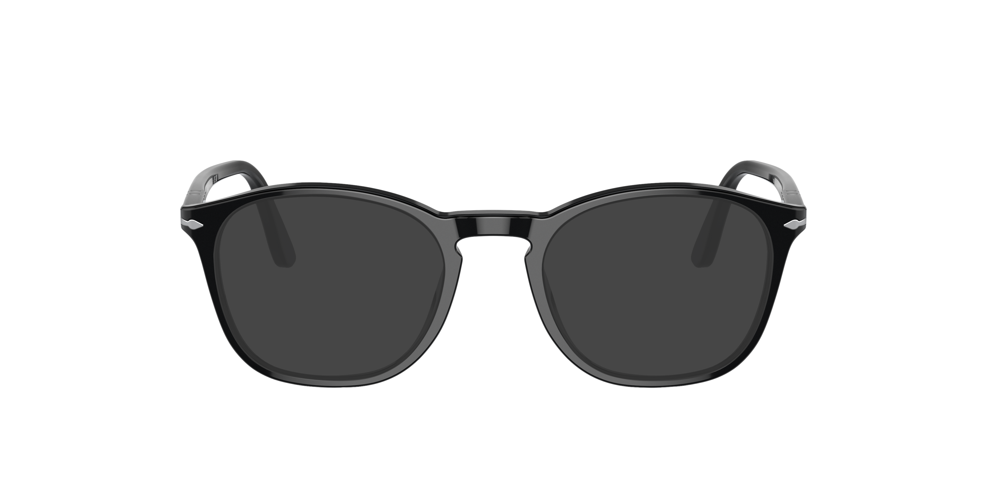 PO3007V Schwarz AcetatEyeglass Frames von B24, mit getönten Gläsern