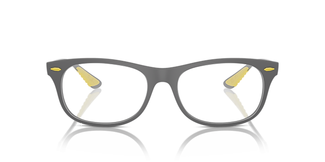 RB7307M Grau KunststoffEyeglass Frames von B24, Vorderansicht