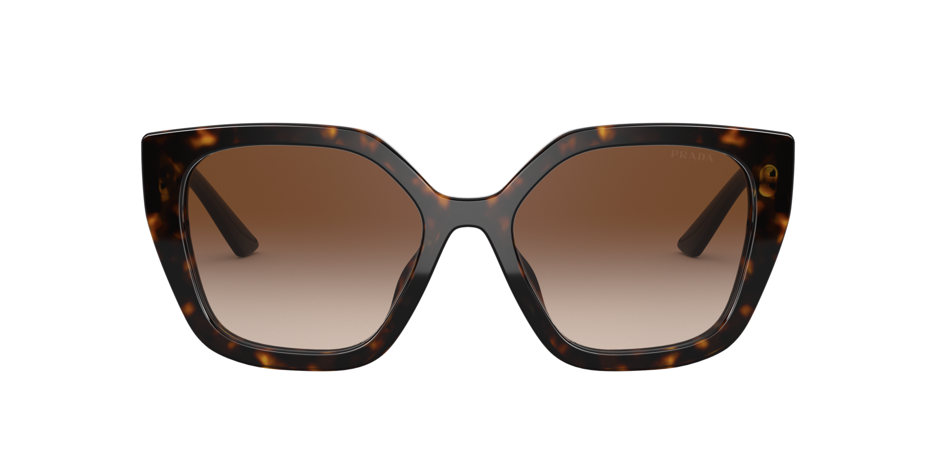 PR 24XS Havana AcetaatSunglass Frames van B24, Vooraanzicht