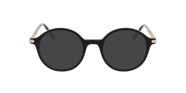 Albany Zwart AcetaatEyeglass Frames van B24, met getinte lenzen