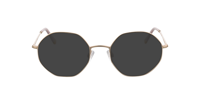 Miami Matgoud  &  roze geel pootje MetaalEyeglass Frames van B24, met getinte lenzen