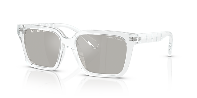 AX4147S Glanzend Kristal KunststofSunglass Frames van B24, Hoekweergave