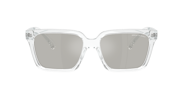 AX4147S Glanzend Kristal KunststofSunglass Frames van B24, met getinte lenzen