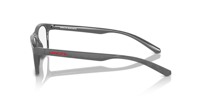AN7252 Medium Grey Matte & Shiny KunststoffEyeglass Frames von B24, Seitenansicht