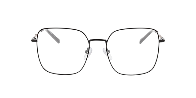 Tribeca Zwart MetaalEyeglass Frames van B24, Vooraanzicht