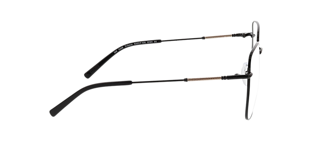 Tribeca Zwart MetaalEyeglass Frames van B24, Zijaanzicht